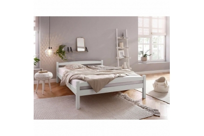 Кровать Гольф 140х200 (белый воск)