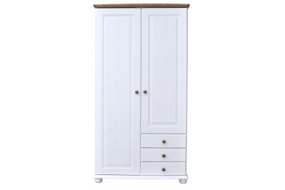 Шкаф для одежды 6001 (белый воск)
