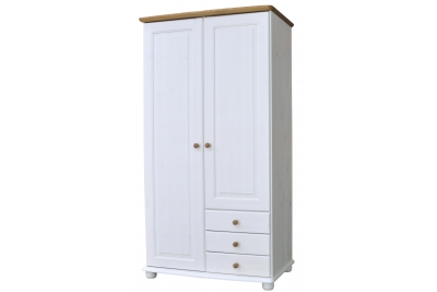 Шкаф для одежды 6001 (белый воск)