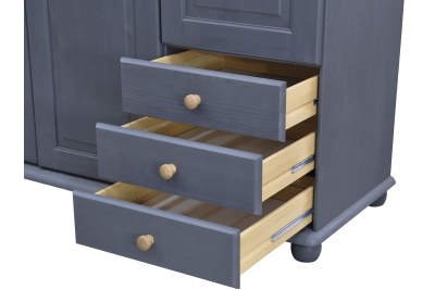 Шкаф для одежды 6002 (серый воск)