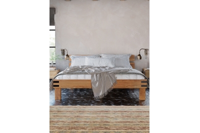 Кровать OAK 180х200 (дуб/масло)