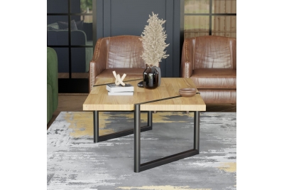 Стол журнальный Флеверс (дуб/масло)