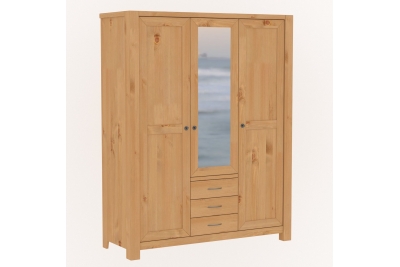 Шкаф для платья и белья Фьорд 123