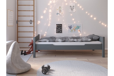 Кровать Амелия (серый)