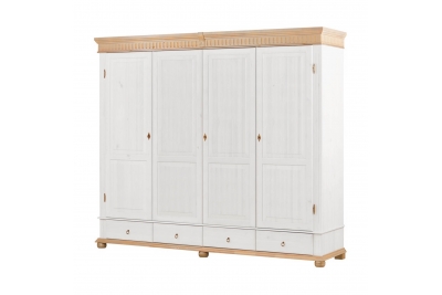 Шкаф для платья и белья Хельсинки 4GTM