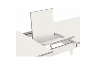 Стол раздвижной Мадрид 140x77 (белый воск)