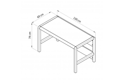 Письменный стол Мадейра