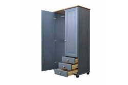 Шкаф для одежды 6001 (серый воск)