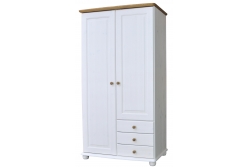 Шкаф для одежды 6001 (белый воск)