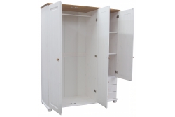 Шкаф для одежды 6002 (белый воск)