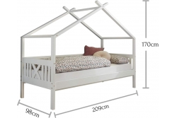 Кровать Джульетта (90x200)