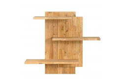 Полка настенная Флеверс (дуб/масло)