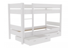 Кровать двухъярусная Амелия (белый воск)