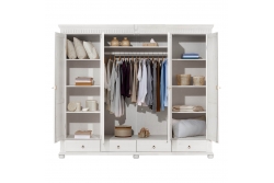 Шкаф для платья и белья Хельсинки 4GTM