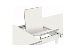 Стол раздвижной Мадрид 140x77 (белый воск)