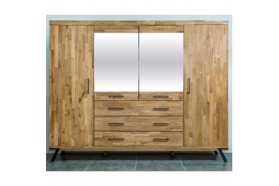 Шкаф для одежды Флеверс (дуб/масло)
