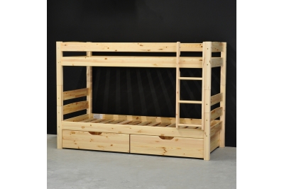 Кровать двухъярусная Дана (лак)