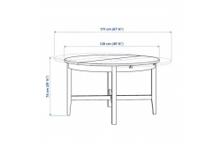 Стол круглый Кантри